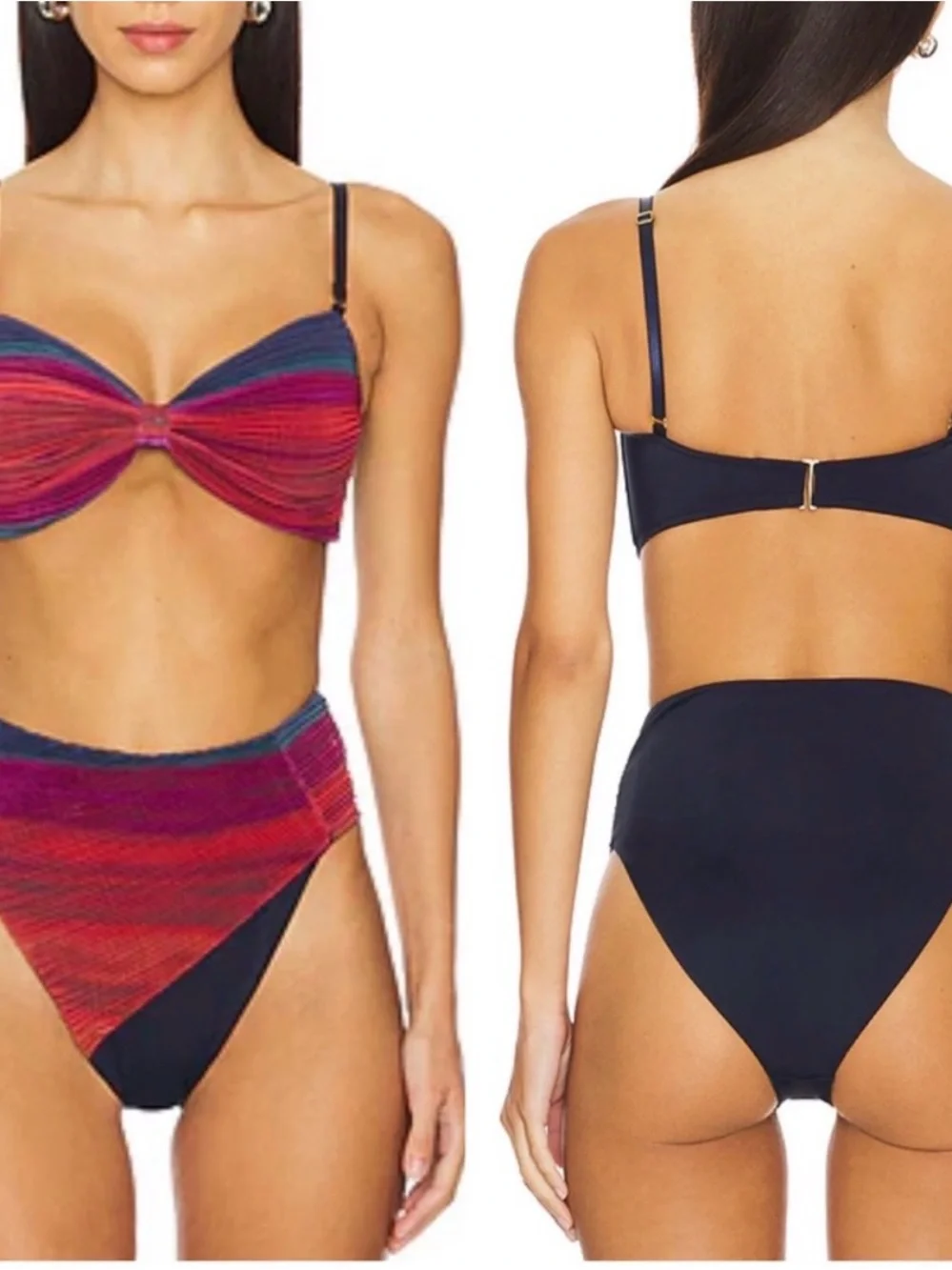Beach Riot x Free People Seaberry Paula Frida Bikini Top and Bottom